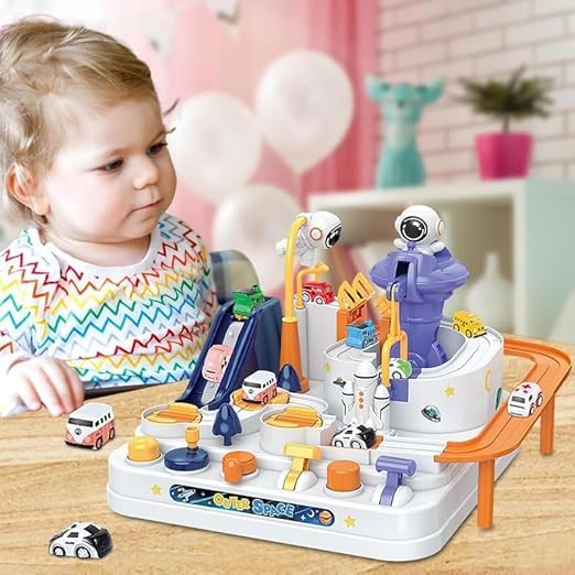 Space Great Adventure Set Astronaut Car Adventure Toy Car Race Tracks City Rescue Simplyfiy Home