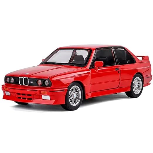 1:24 BMW M3 Model Car Die Cast Metal M3 Toy Cars with Light Sound Pullback Openable Door Cars Toy