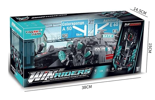 Multi-Functional RC Formula 1 Racing Car β Drift, Spray, Spin & Stun!