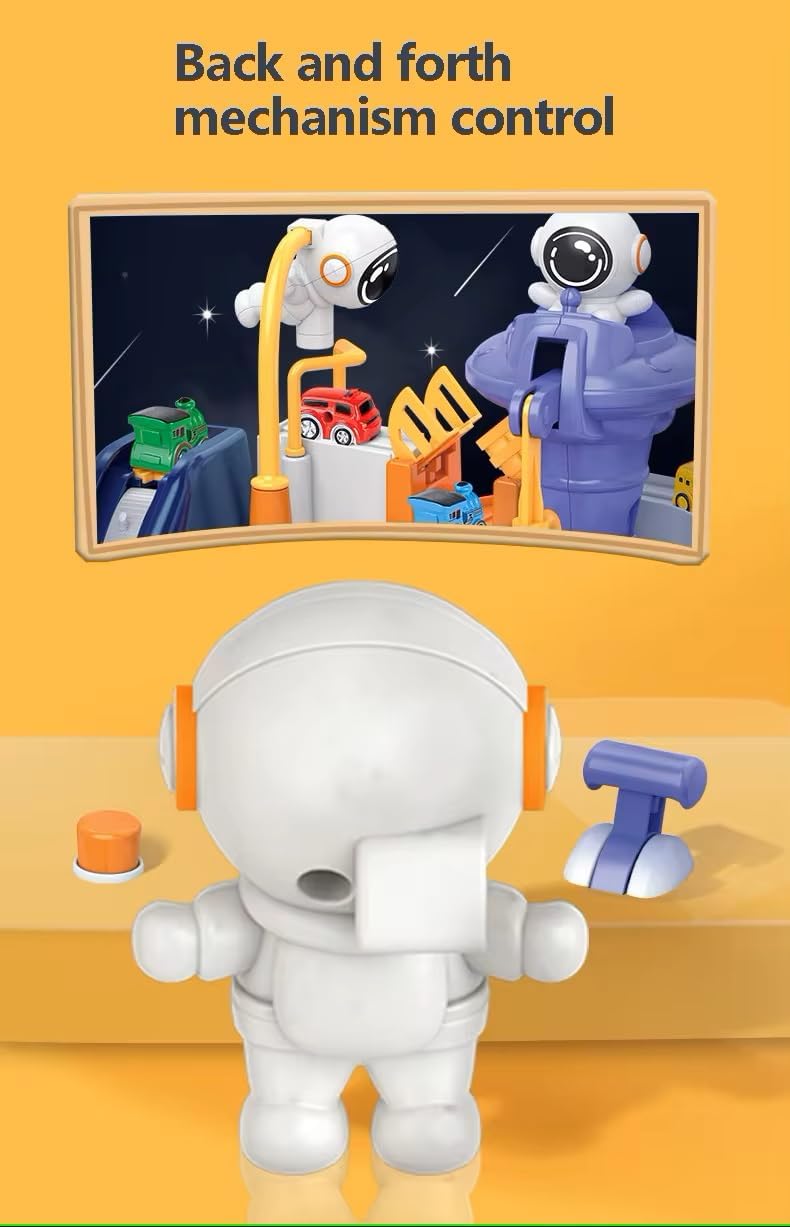 Space Great Adventure Set Astronaut Car Adventure Toy Car Race Tracks City Rescue Simplyfiy Home