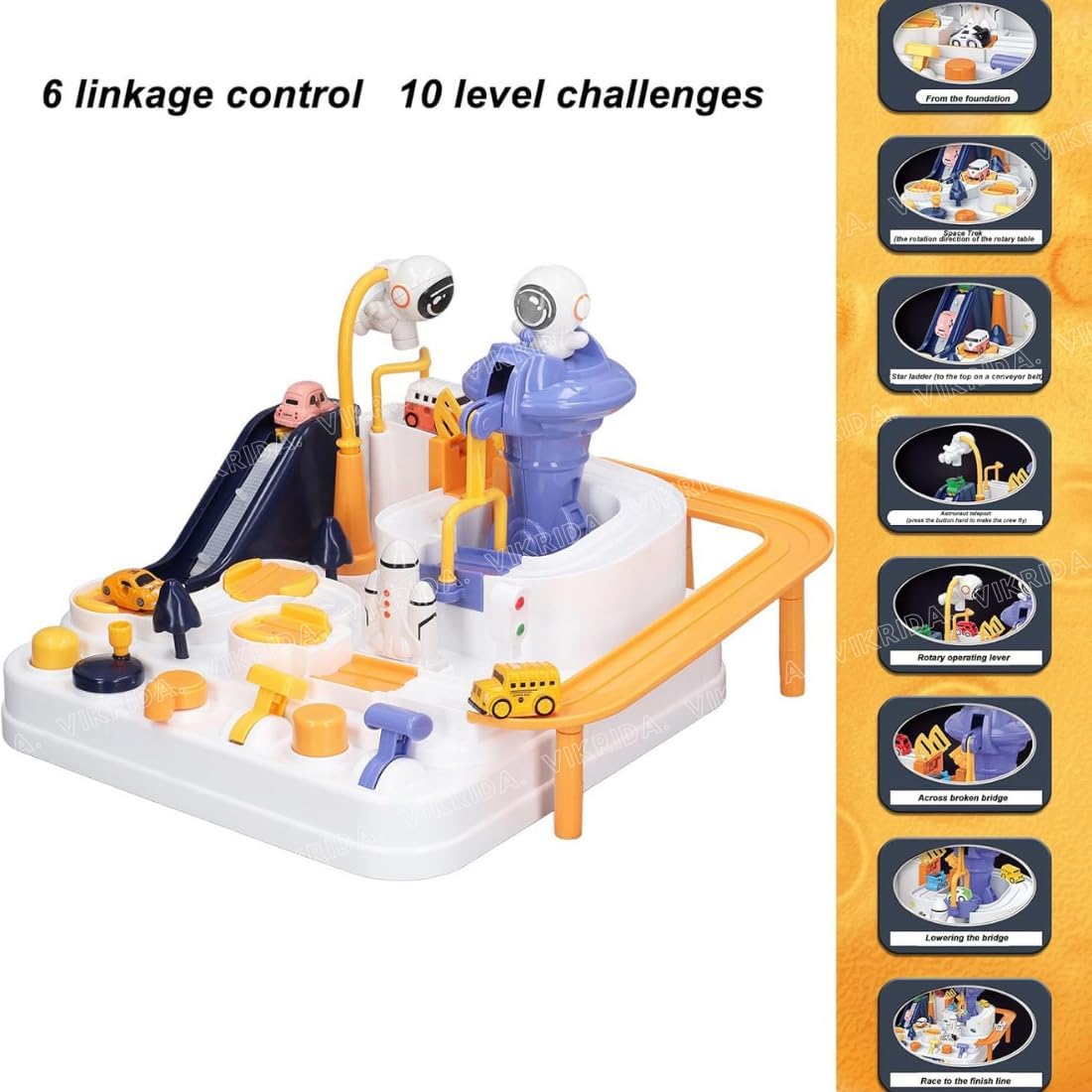 Space Great Adventure Set Astronaut Car Adventure Toy Car Race Tracks City Rescue Simplyfiy Home