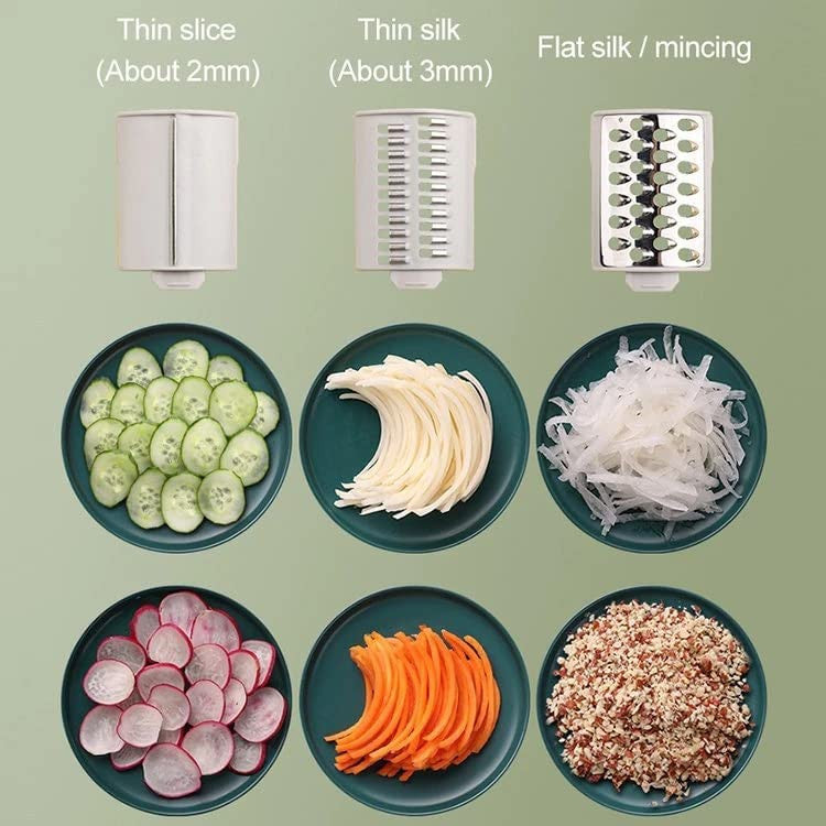 Vegetable Shredder Round Mandoline Slicer Simplyfiy Home