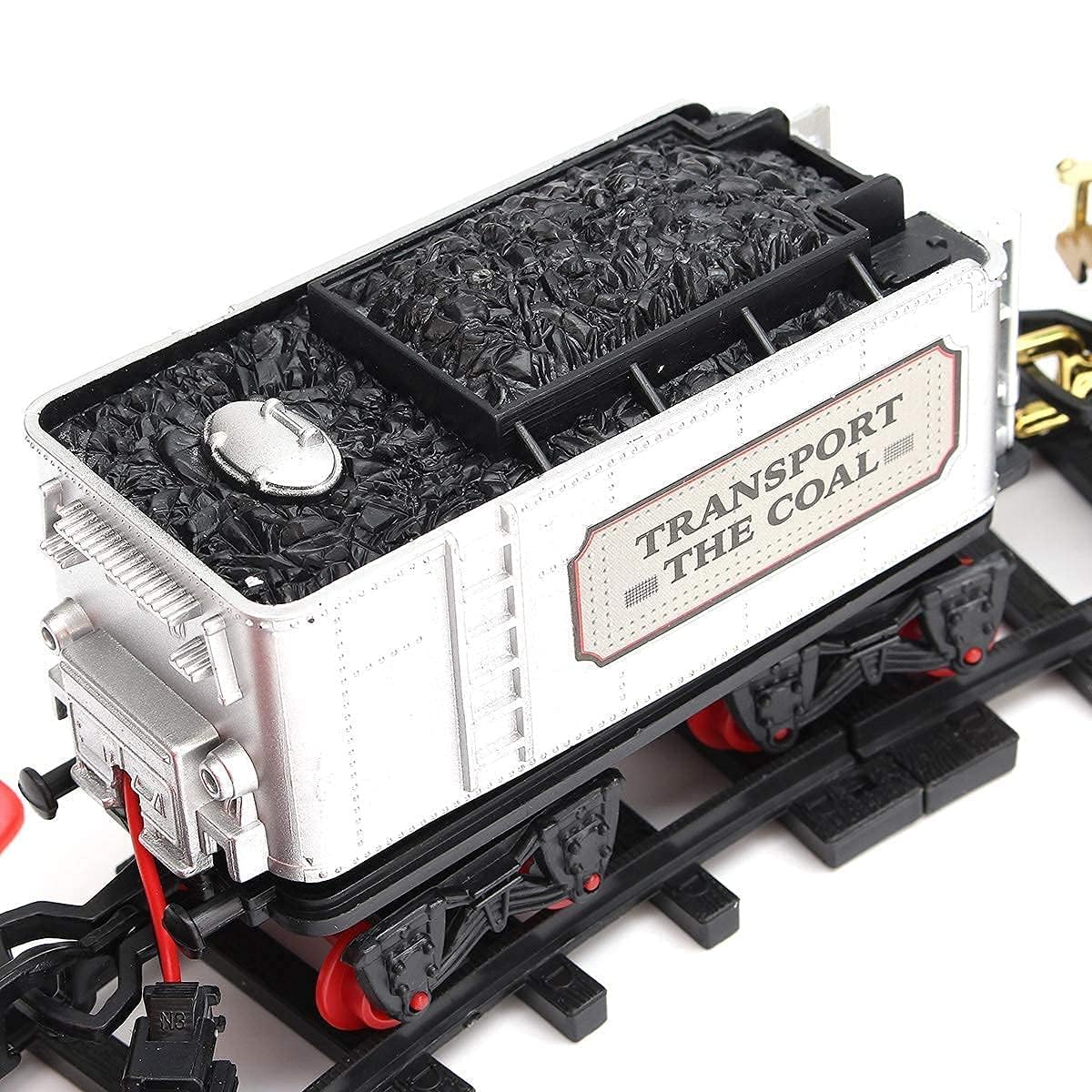 Real Smoke Classic Vintage Toy Train Set for Kids