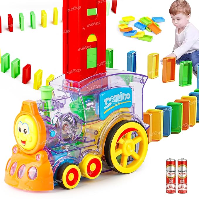 Automatic Domino Train Toy β Fun, Learning & Colorful Action