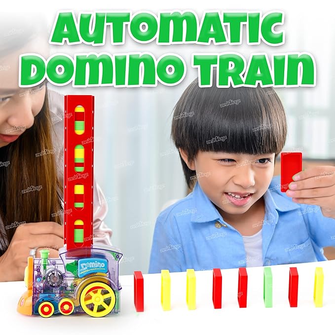 Automatic Domino Train Toy β Fun, Learning & Colorful Action