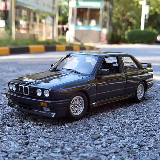 1:24 BMW M3 Model Car Die Cast Metal M3 Toy Cars with Light Sound Pullback Openable Door Cars Toy