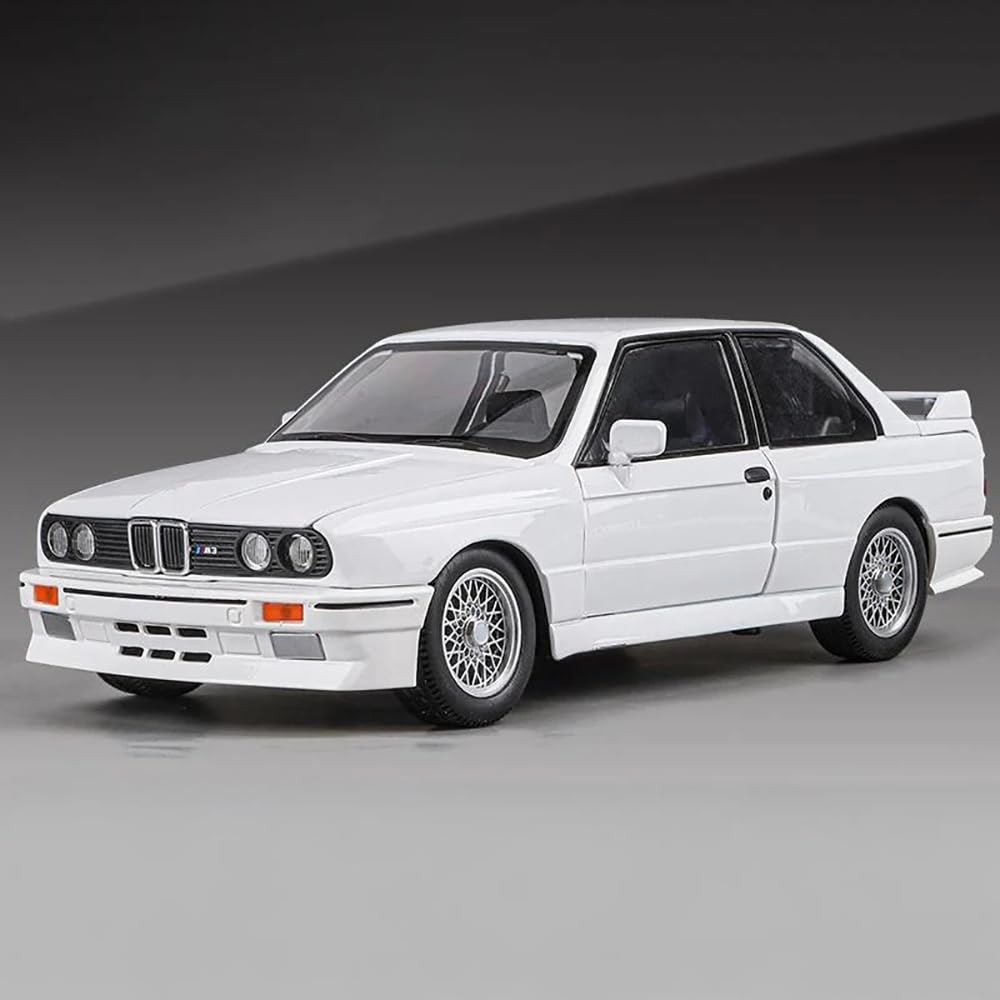 1:24 BMW M3 Model Car Die Cast Metal M3 Toy Cars with Light Sound Pullback Openable Door Cars Toy