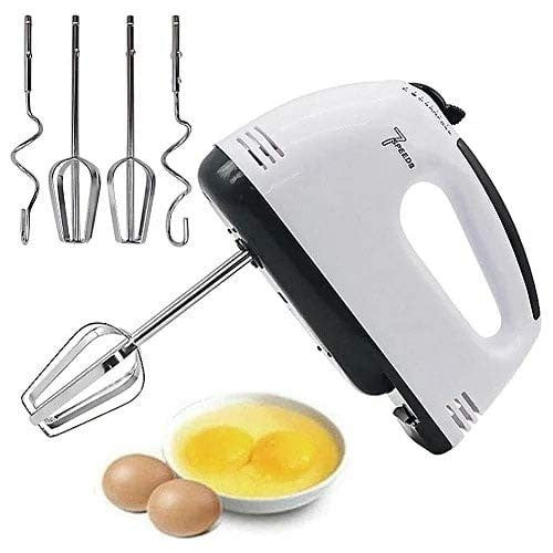 7 Speeds 260 Watt Hand Held Electric Egg Beater Simplyfiy Home