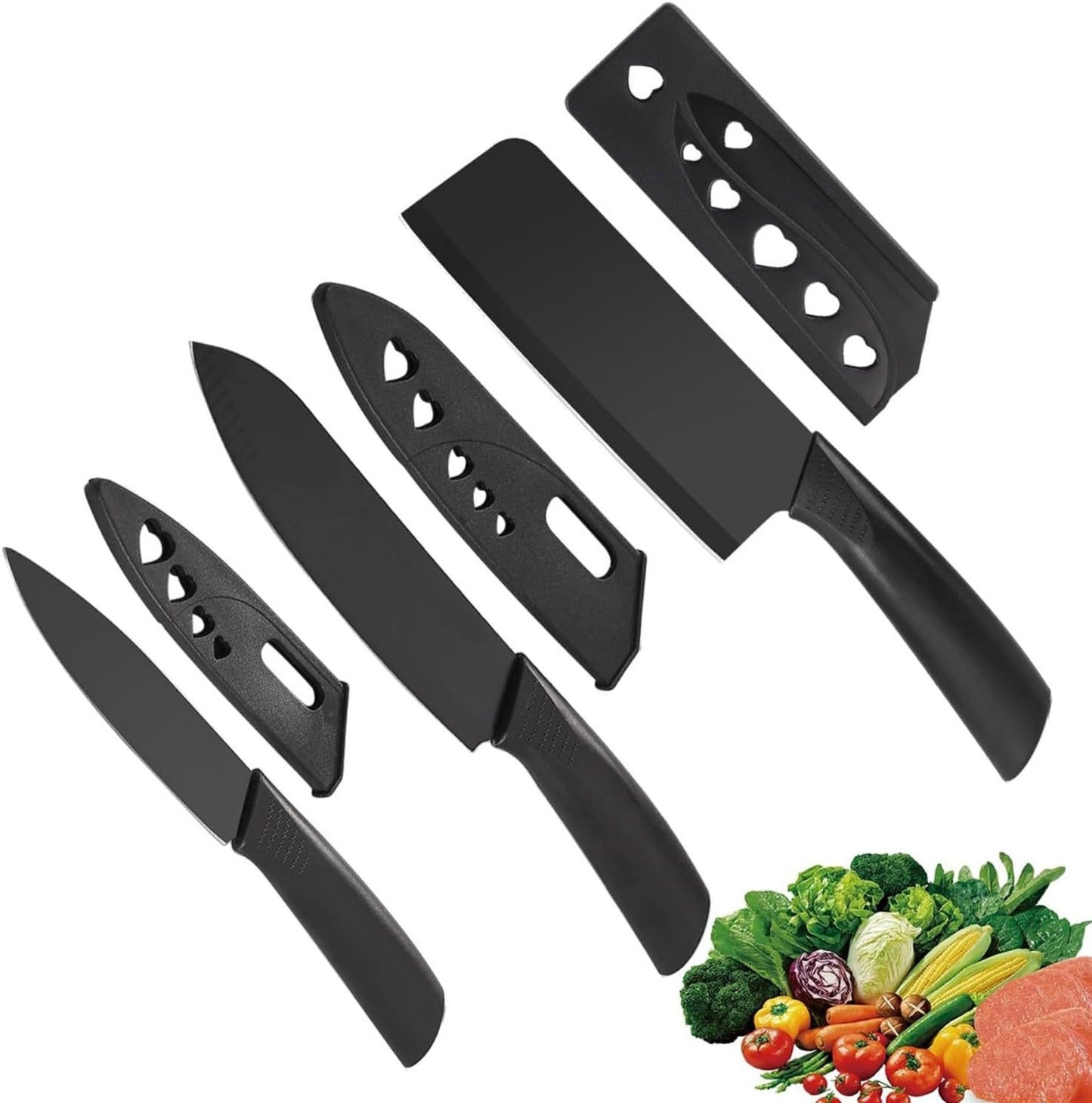 3PCS BLACK KNIFE Simplyfiy Home