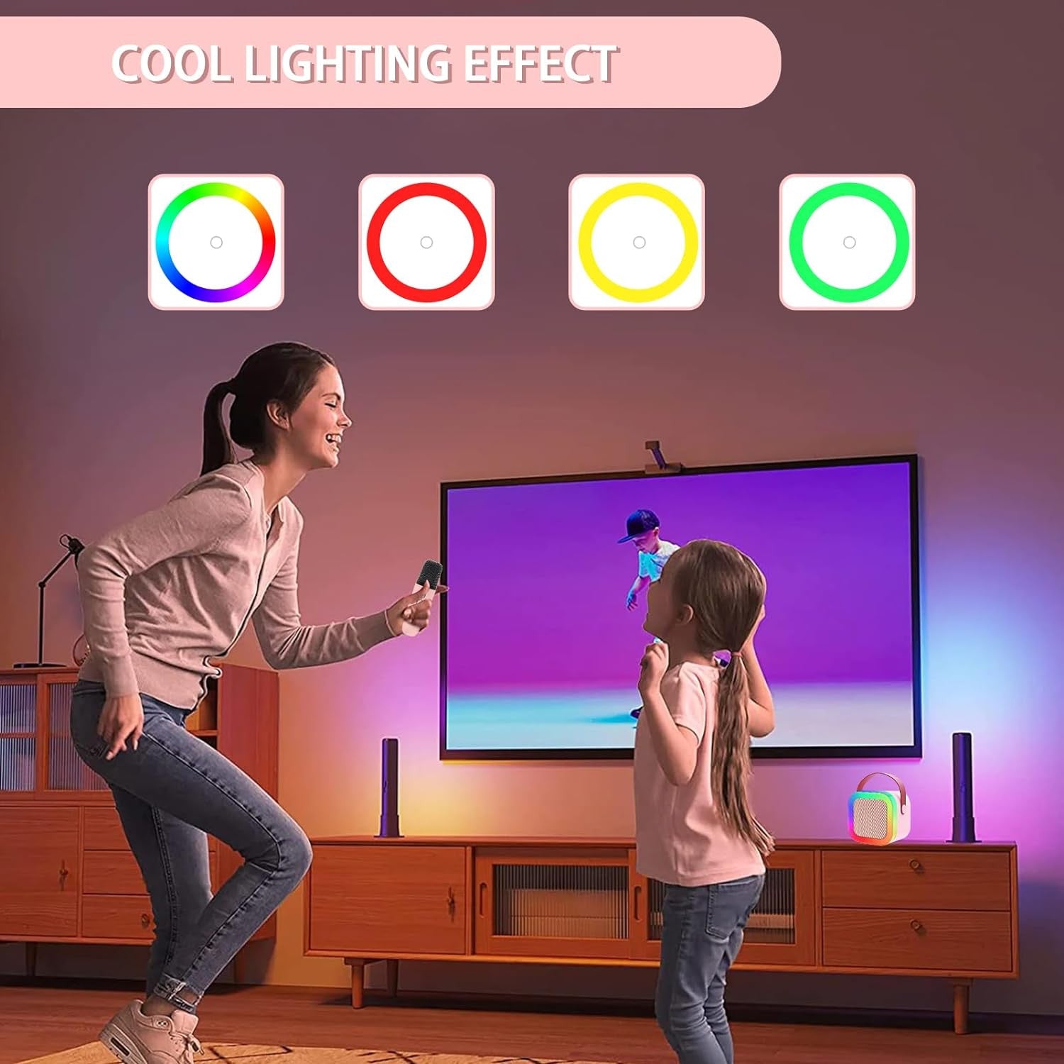 Bluetooth Speaker with Wireless Microphone Simplyfiy Home