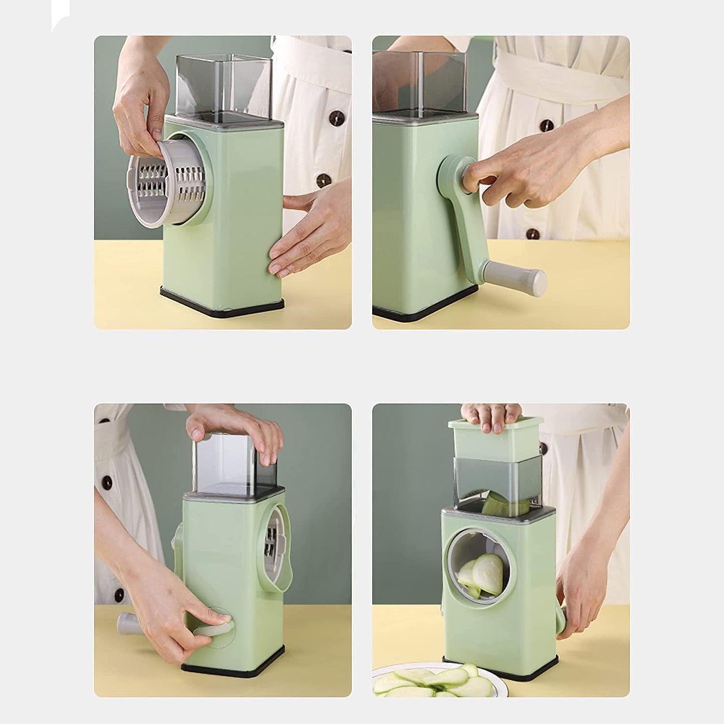 Vegetable Shredder Round Mandoline Slicer Simplyfiy Home