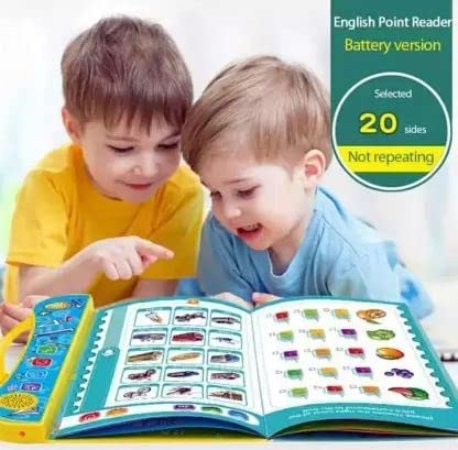 Intelligence Book Sound Book for Children, English Letters & Words Learning Book, Fun Educational Toys