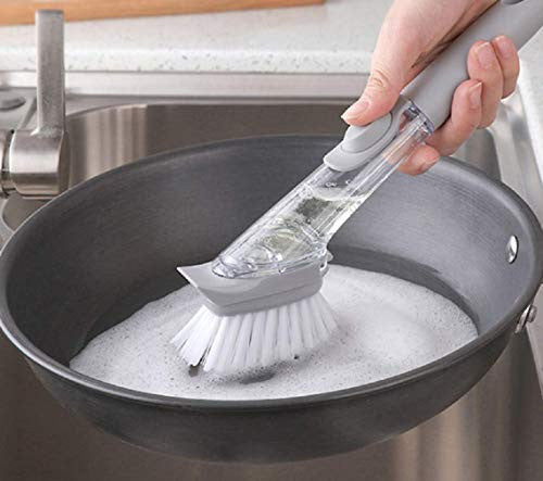 Soap Dispenser Dish Cleaning Brush Simplyfiy Home