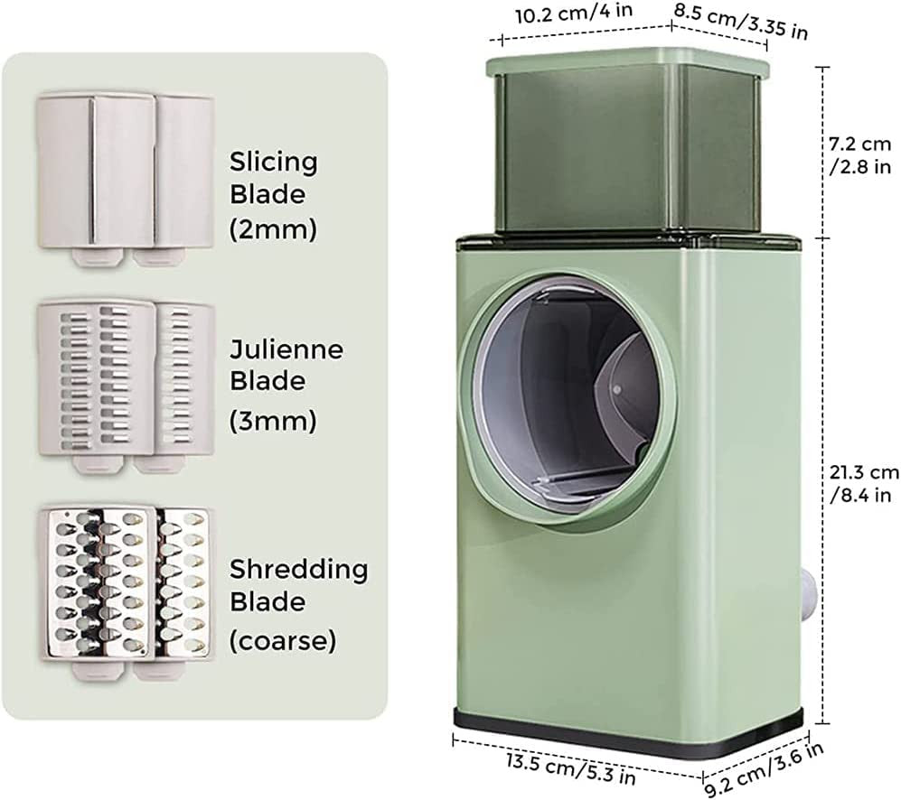 Vegetable Shredder Round Mandoline Slicer Simplyfiy Home