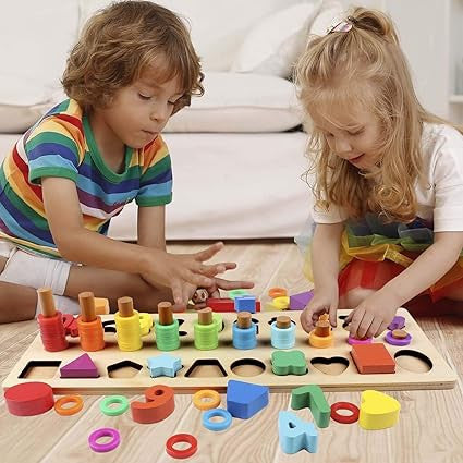 3 in 1 Wooden Puzzle Simplyfiy Home