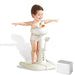 Baby Shower Bath Stand with Adjustable Height, Non-Slip Base, Huggable Duckling, Baby Bath Stand With Cartoon Duck