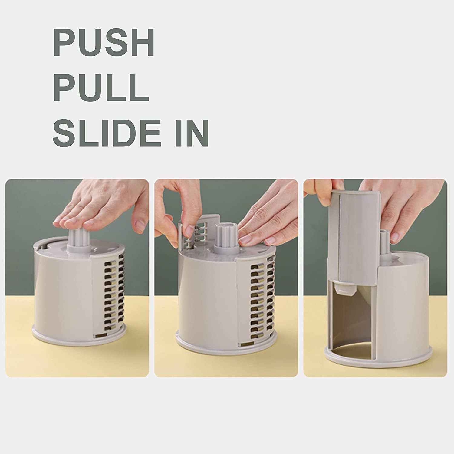 Vegetable Shredder Round Mandoline Slicer Simplyfiy Home