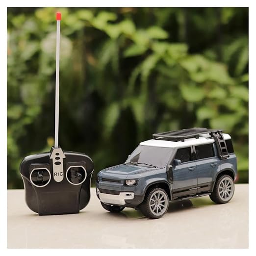 High-Speed Off-Road RC Defender – Light-Up Remote Control Racing Car Toy