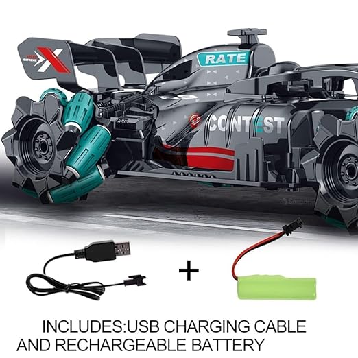 Multi-Functional RC Formula 1 Racing Car – Drift, Spray, Spin & Stun!
