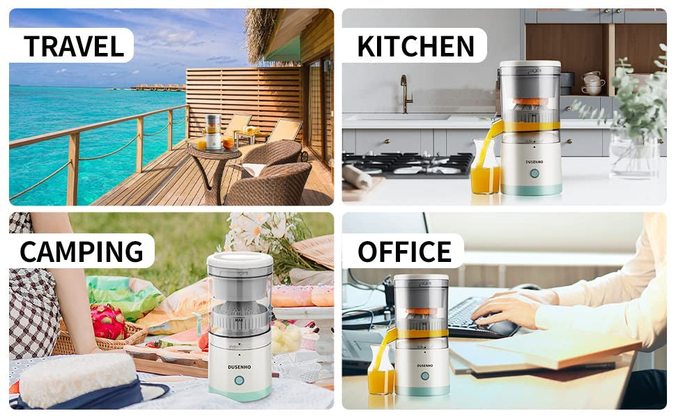 Wireless Electric Citrus Juicer Squeeze Juicer Electric Fruit Juicer Simplyfiy Home