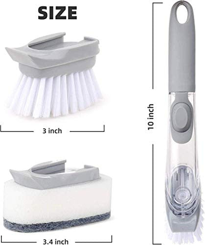 Soap Dispenser Dish Cleaning Brush Simplyfiy Home