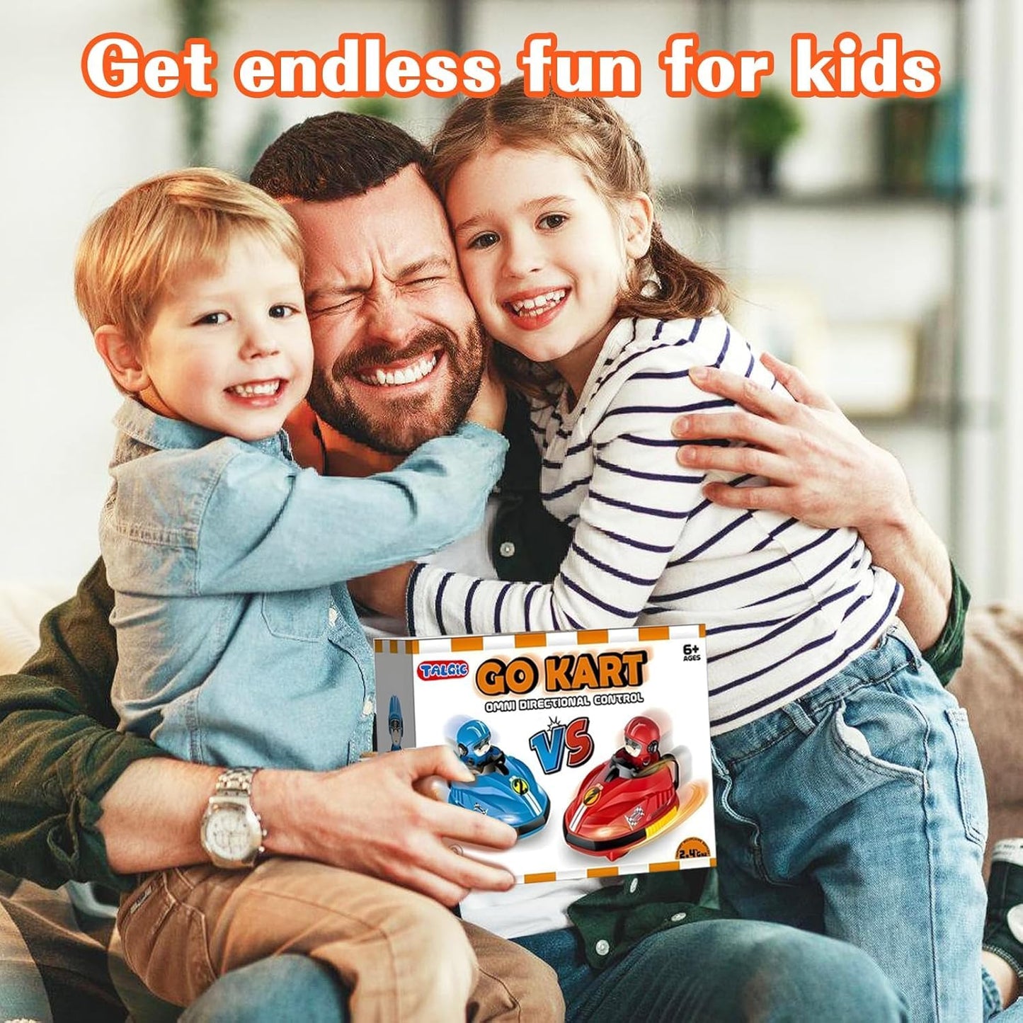 2 x Remote Control Car for Two Against Each Other Toy Car