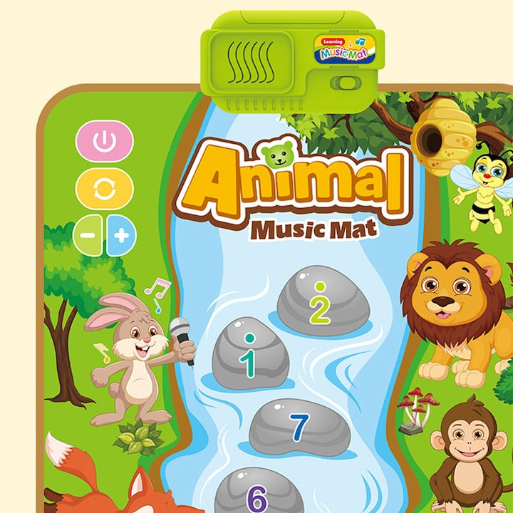 Animal music mat Interactive Animal Music Mat for Kids – Educational & Fun Play Pad