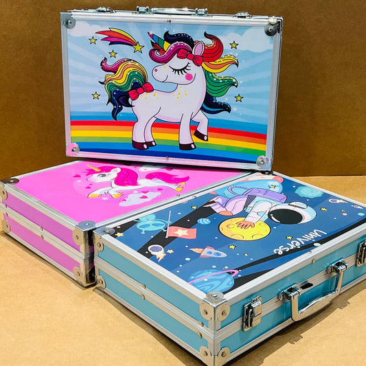 145pcs Art Painting Trunk for Kids & Adults