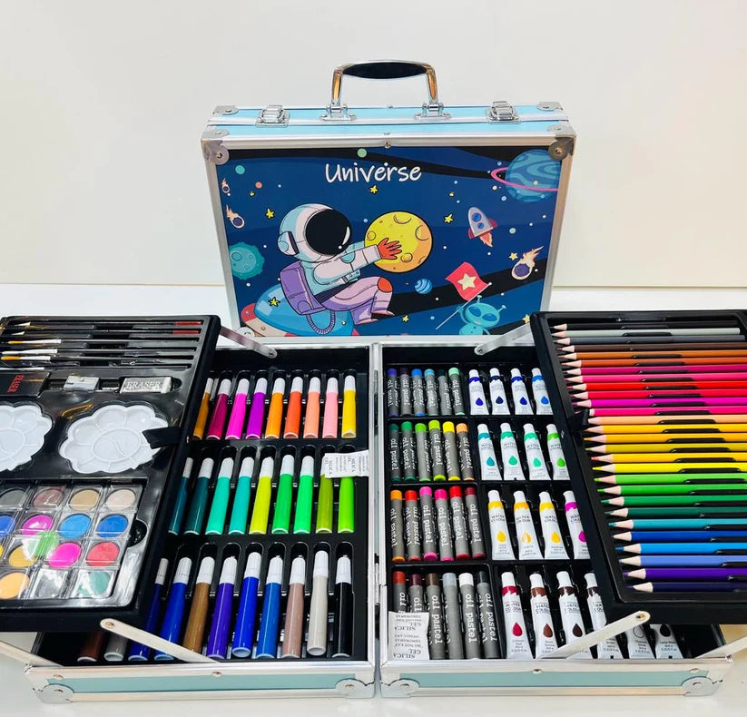 145pcs Art Painting Trunk for Kids & Adults