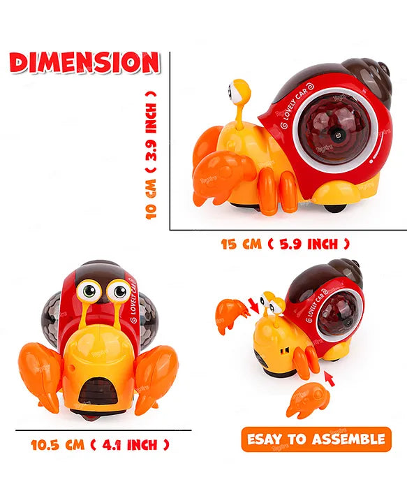 Multifunctional Musical Hermit Crab Baby Toy Simplyfiy Home