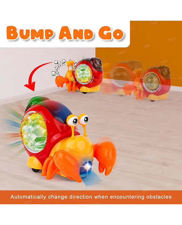 Multifunctional Musical Hermit Crab Baby Toy Simplyfiy Home