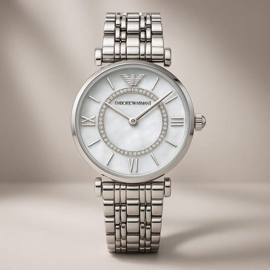 Emporio Armani AR1908 Women's Silver Watch