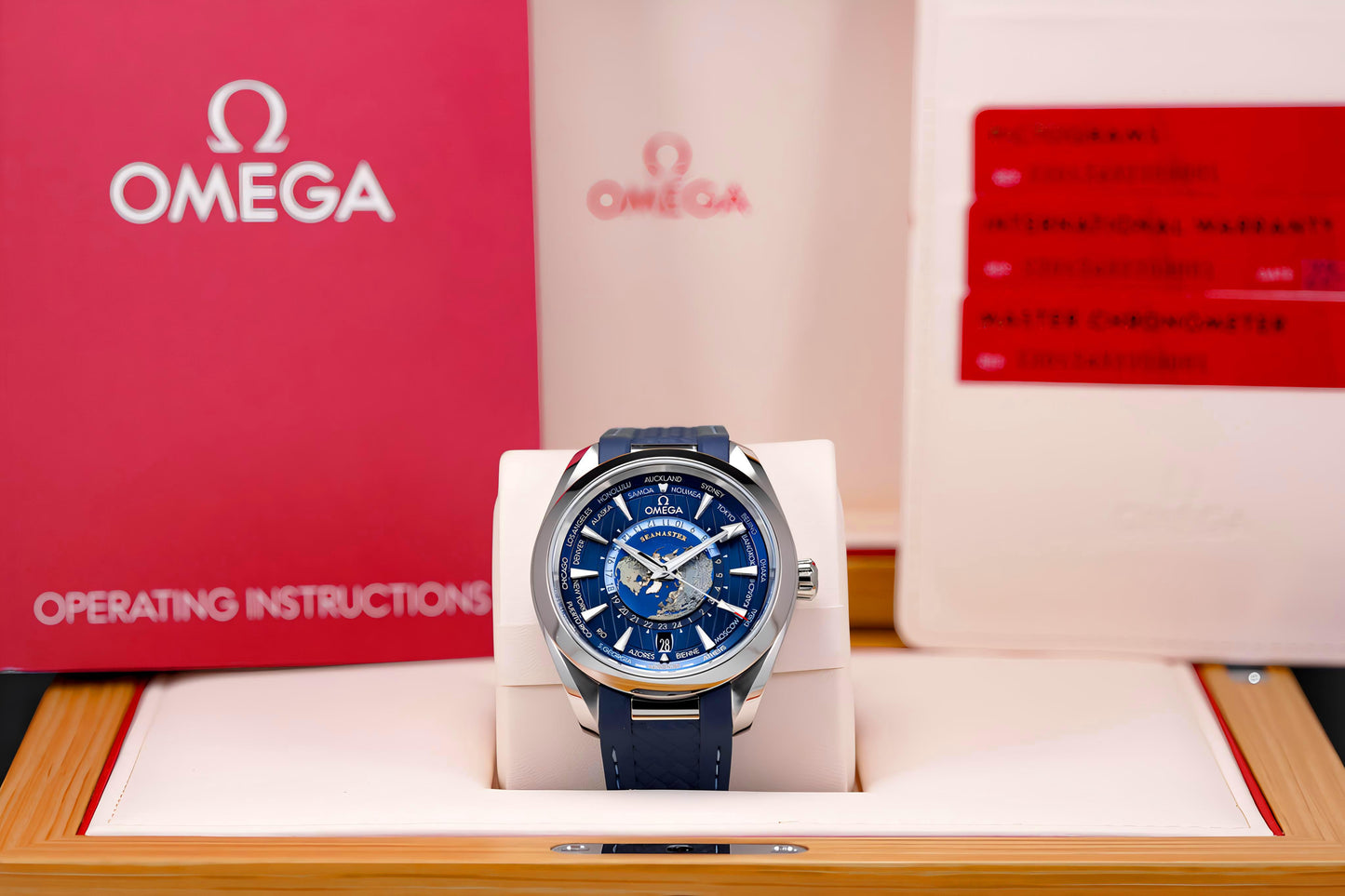 EXCLUSIVE OMEGA EDITION – AQUA TERRA WORLDTIMER