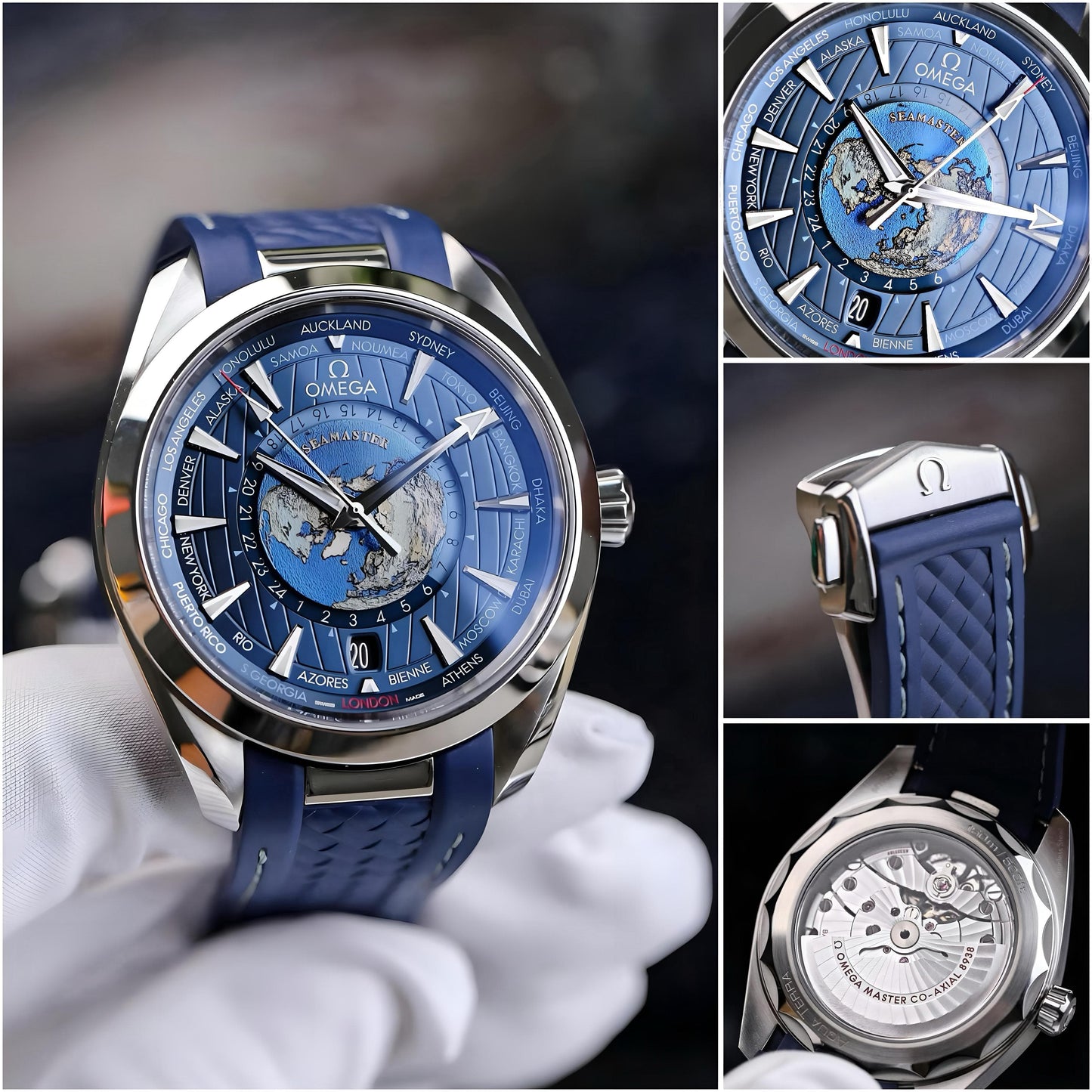 EXCLUSIVE OMEGA EDITION – AQUA TERRA WORLDTIMER