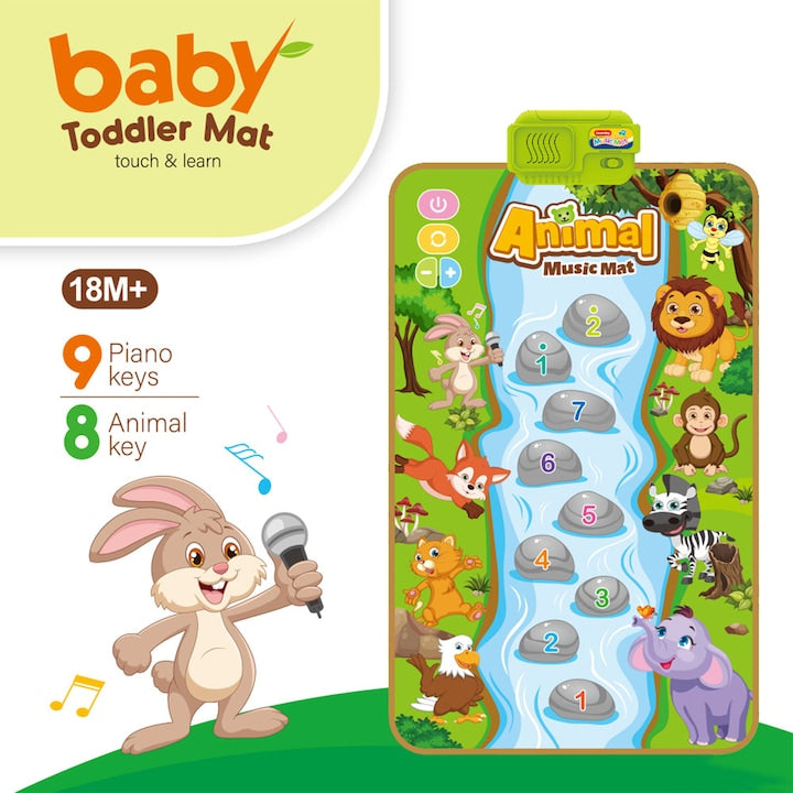 Animal music mat Interactive Animal Music Mat for Kids – Educational & Fun Play Pad